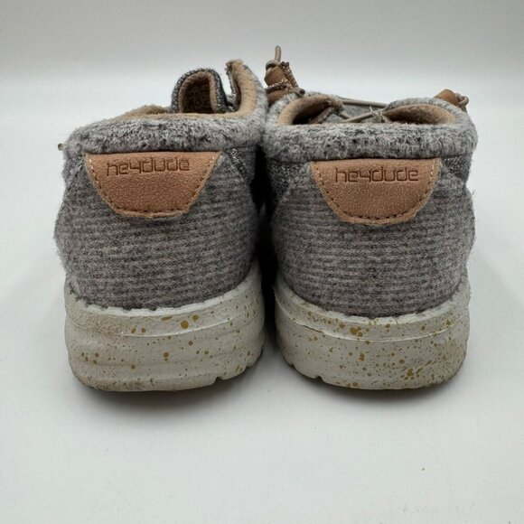 Hey Dude Womens Cindy Shoes Dark Grey Size 7 Casual Comfort - Picture 3 of 8